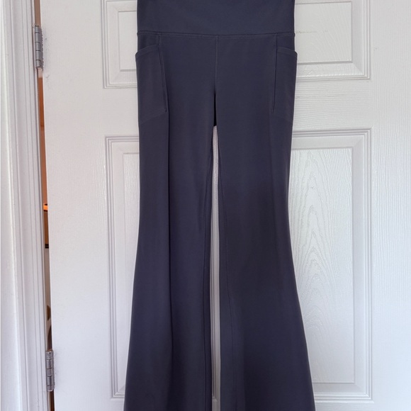 Athleta Pants - Athleta Charcoal Flare Pants